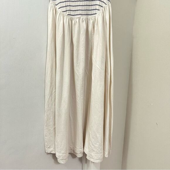 Free People Alana Open-Back Striped Midi Size Medium - Picture 10 of 13
